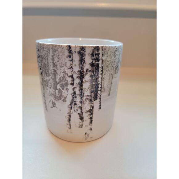 Robert Stanley Coffee Tea Mug Christmas Winter Scene Christmas Porcelain White - Picture 4 of 8